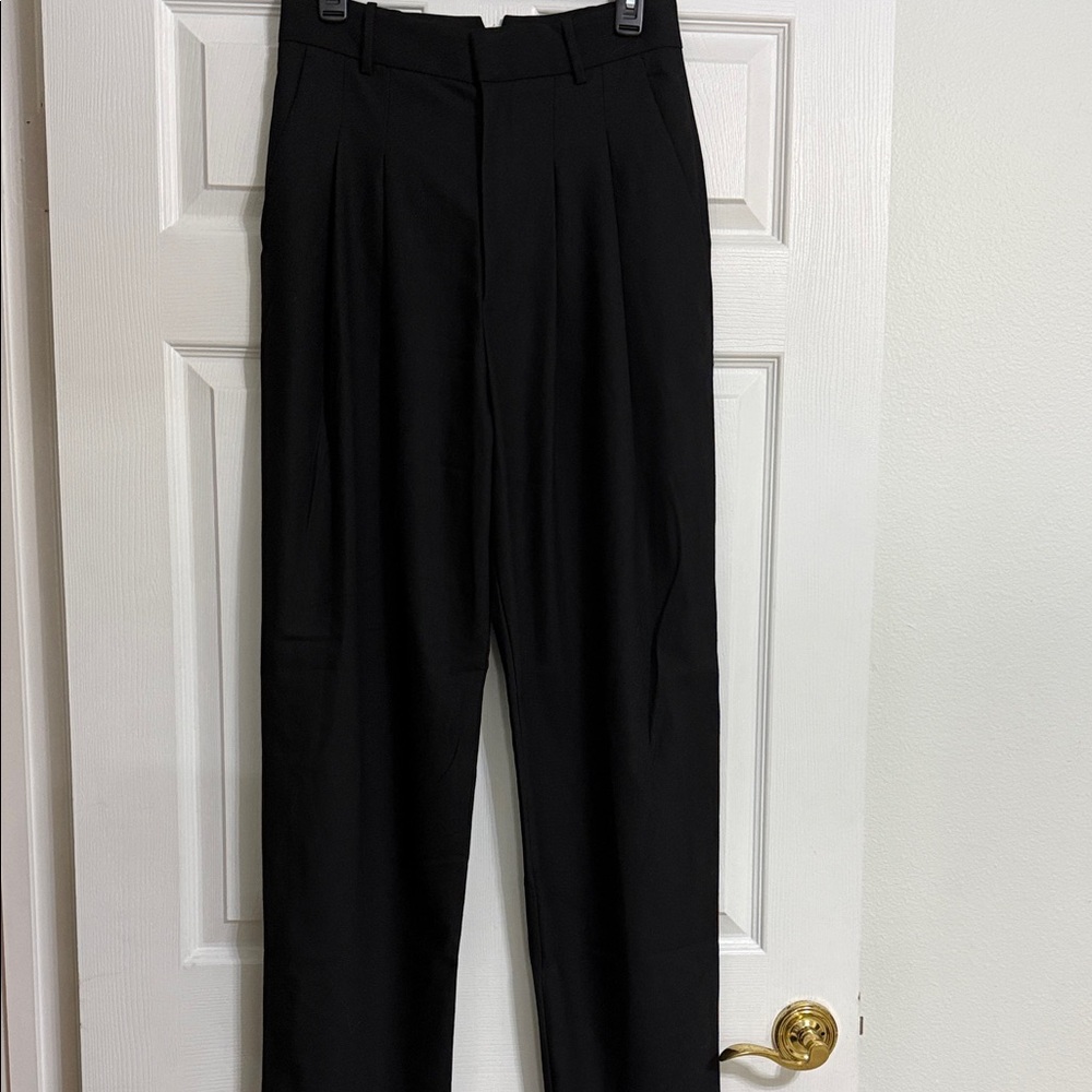 Enza Costa Tapered High Waisted Trousers